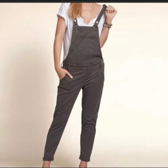 Hollister Denim - Hollister Grey Overalls Size Small Sale!🍁
